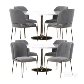 West Elm Crate Barrel Dining Set